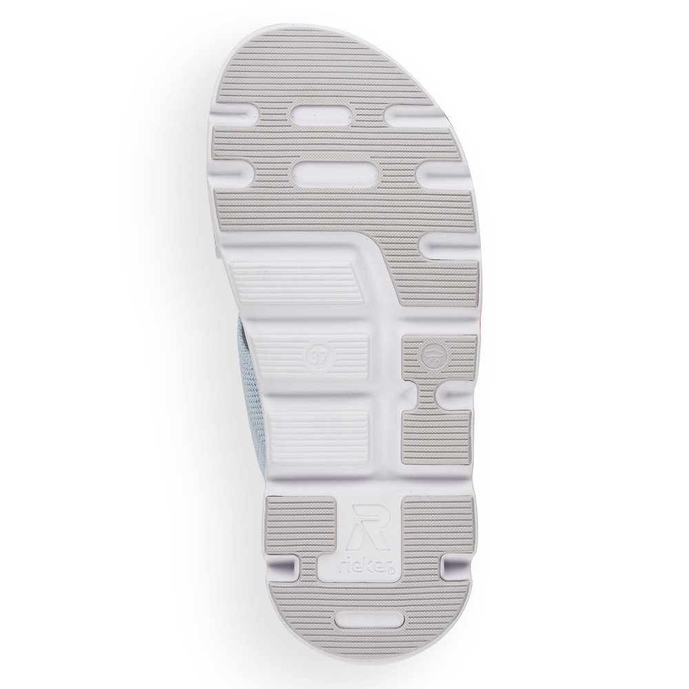 detail Dámské nazouváky RIEKER RIE-10201214-S3 modrá