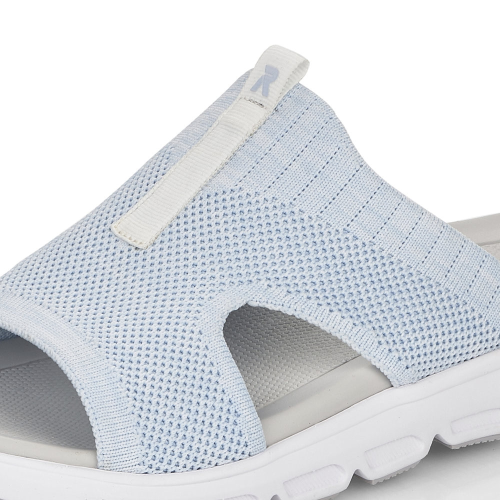 detail Dámské nazouváky RIEKER RIE-10201214-S3 modrá