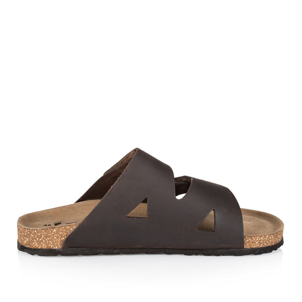 detail Pánské nazouváky RIEKER RIE-10201238-S2 hnědá