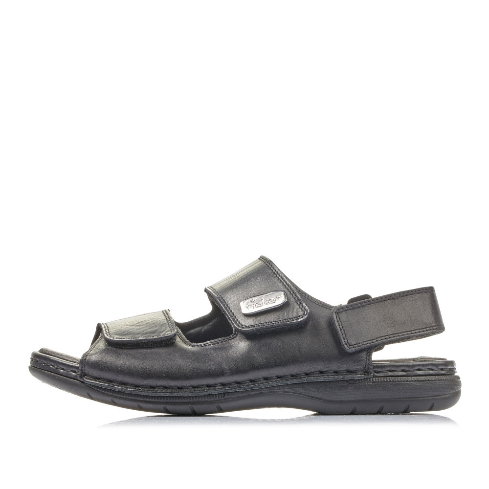 detail Pánské sandály RIEKER RIE-10201242-S2 černá