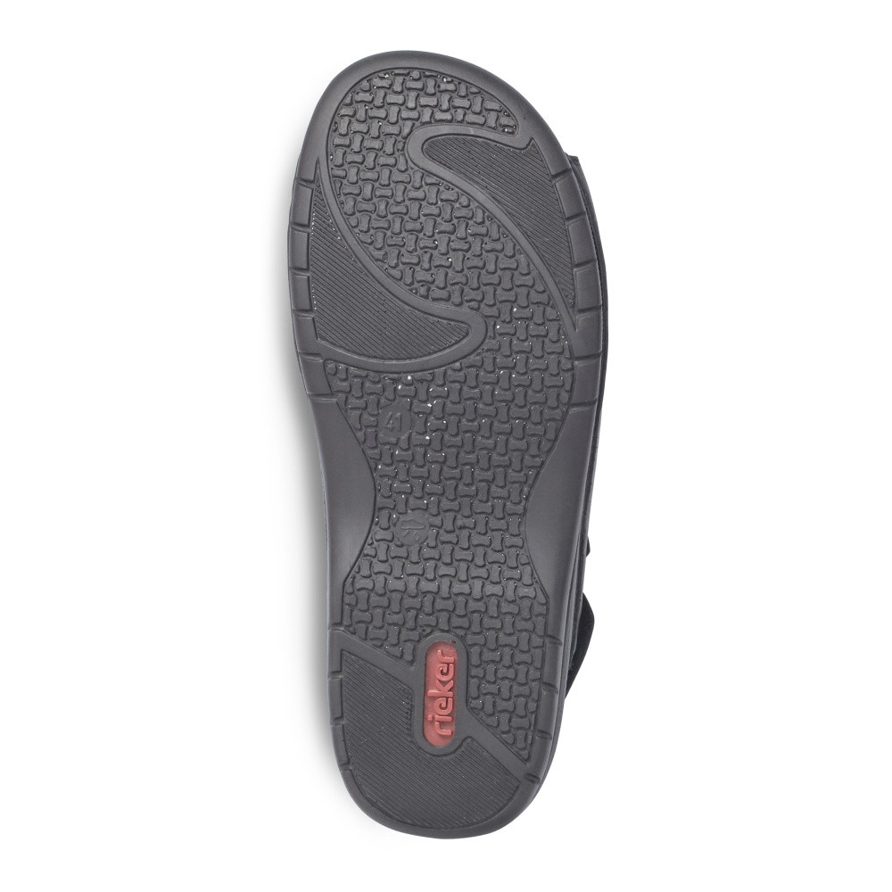 detail Pánské sandály RIEKER RIE-10201242-S2 černá