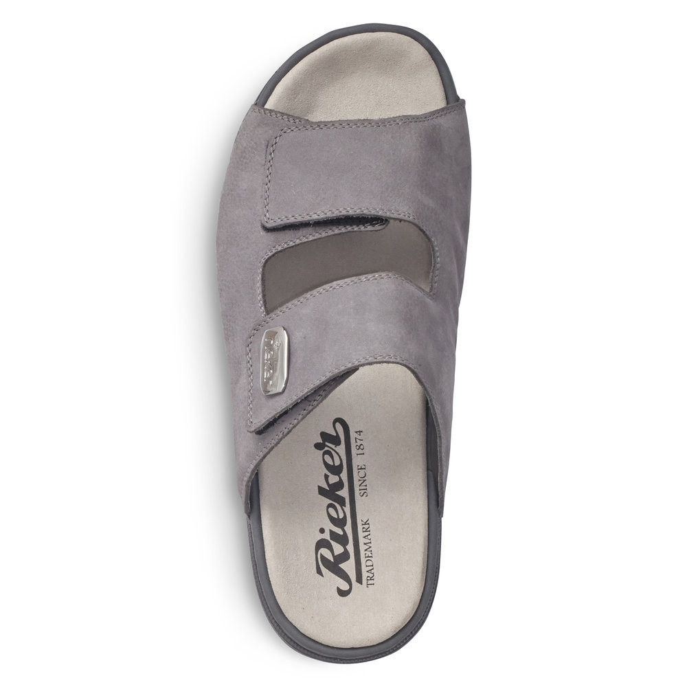 detail Pánské nazouváky RIEKER RIE-10201246-S2 šedá