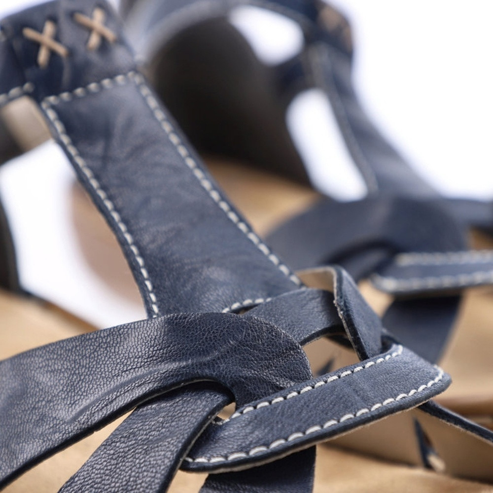 detail Dámské sandály RIEKER 60828-14 modrá S2