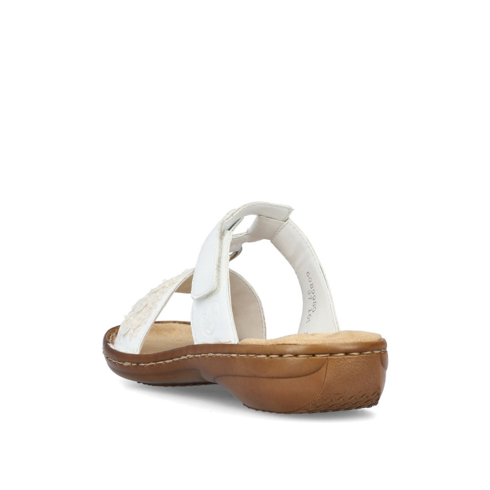 detail Dámské nazouváky RIEKER RIE-10201273-S2 bílá