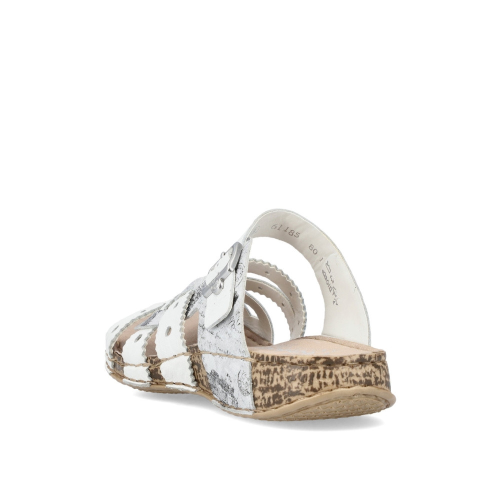 detail Dámské nazouváky RIEKER RIE-10201278-S2 bílá