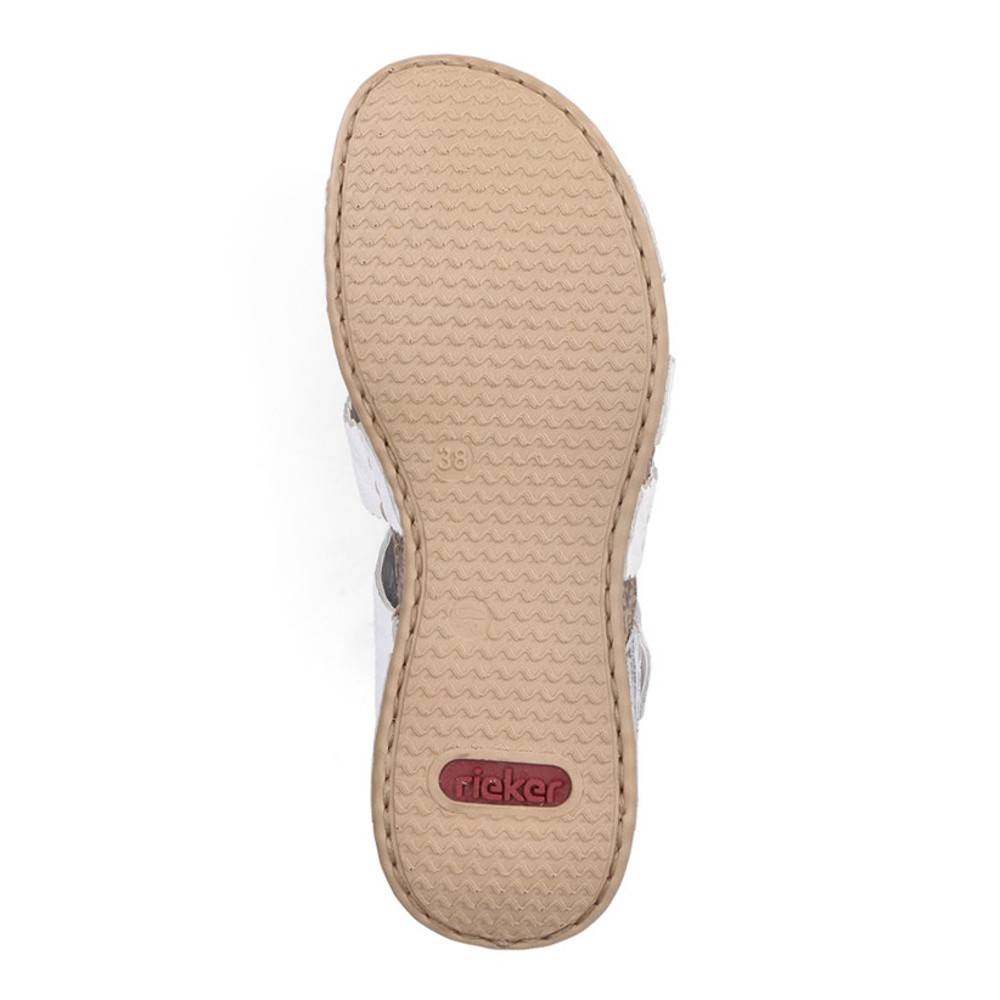 detail Dámské nazouváky RIEKER RIE-10201278-S2 bílá