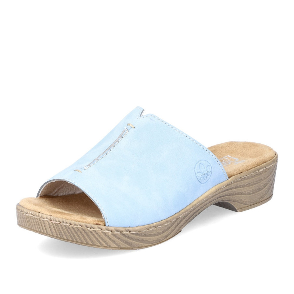 detail Dámské nazouváky RIEKER 62284-10 modrá S2