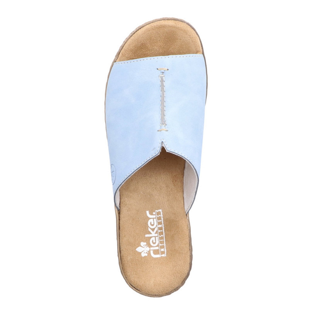 detail Dámské nazouváky RIEKER 62284-10 modrá S2