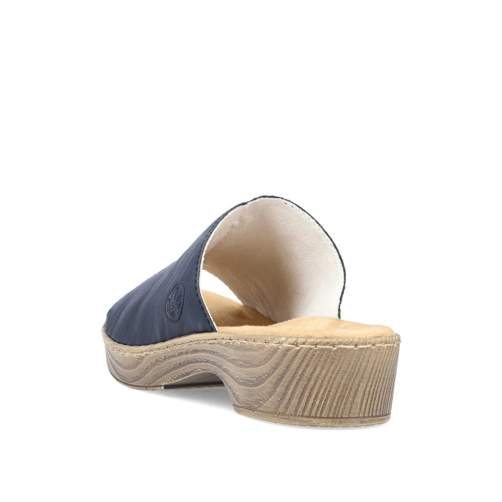 detail Dámské nazouváky RIEKER RIE-10201284-S2 modrá