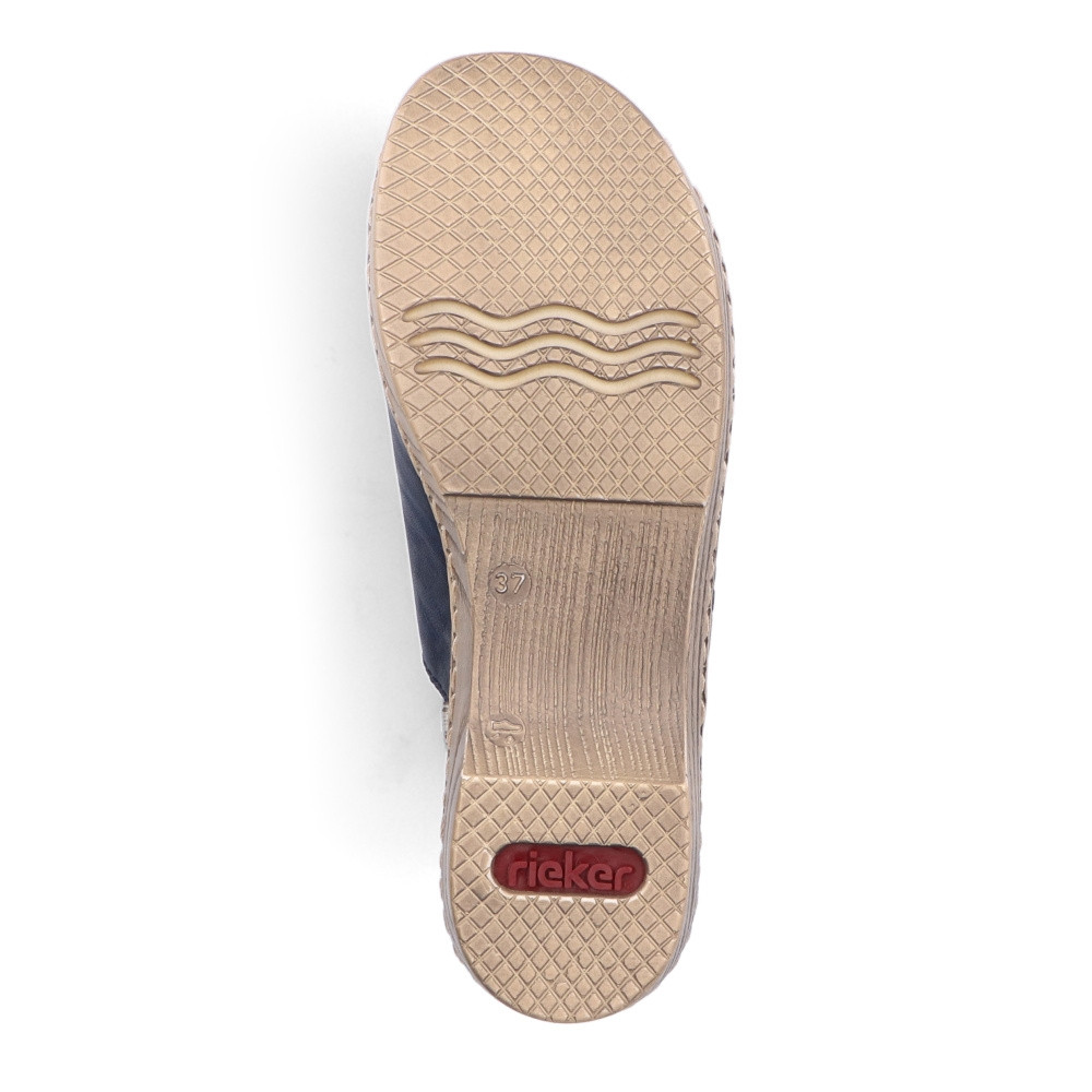 detail Dámské nazouváky RIEKER RIE-10201284-S2 modrá