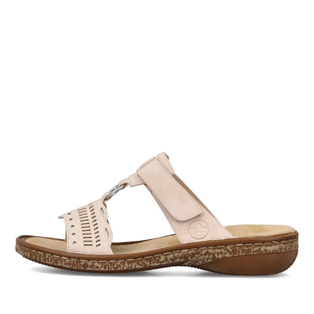 detail Dámské nazouváky RIEKER RIE-10201294-S2 růžová