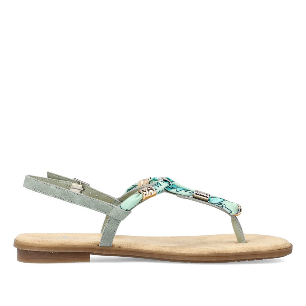 detail Dámské sandály RIEKER RIE-10201307-S2 zelená