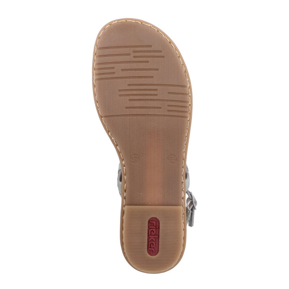 detail Dámské sandály RIEKER RIE-10201307-S2 zelená