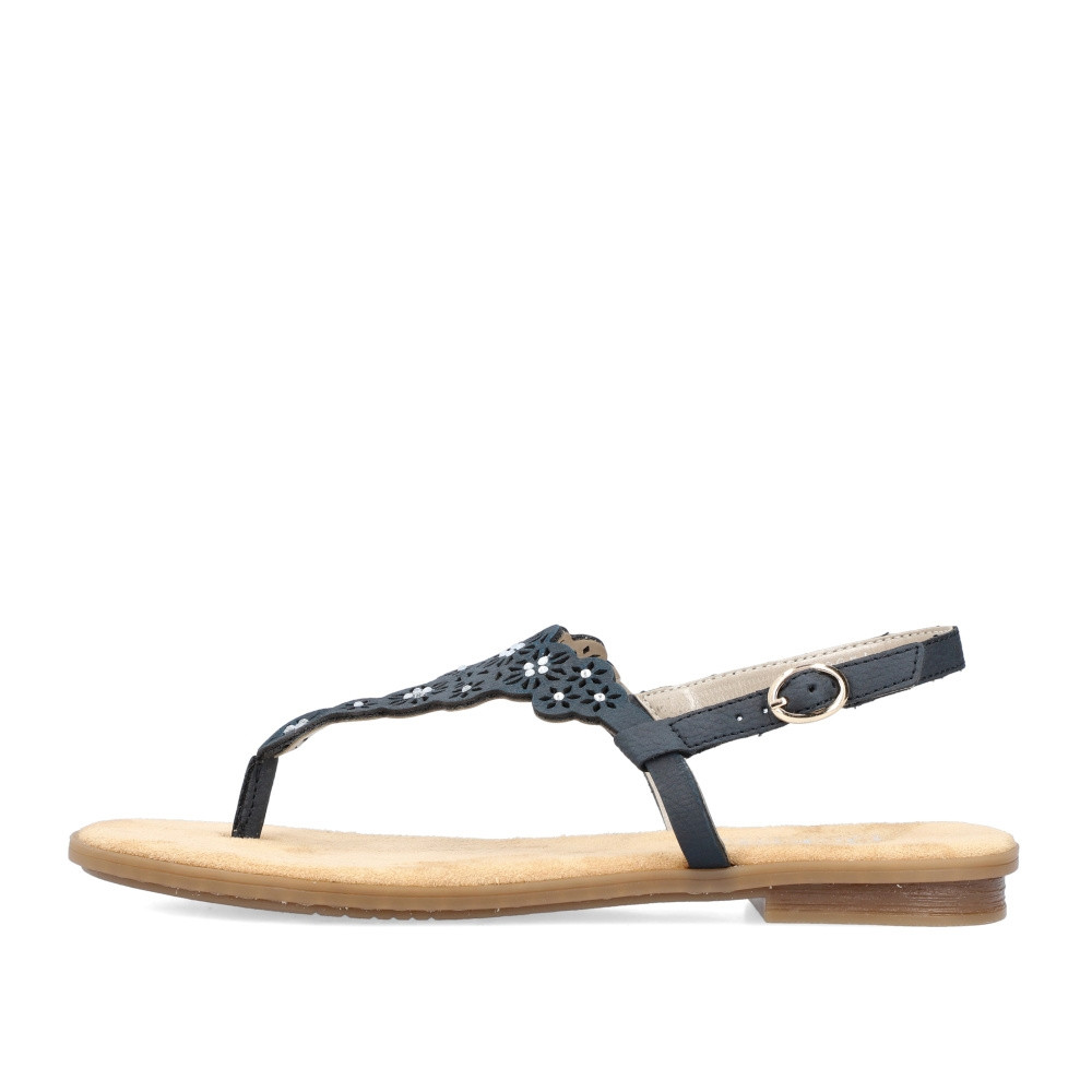 detail Dámské sandály RIEKER RIE-10201311-S2 modrá