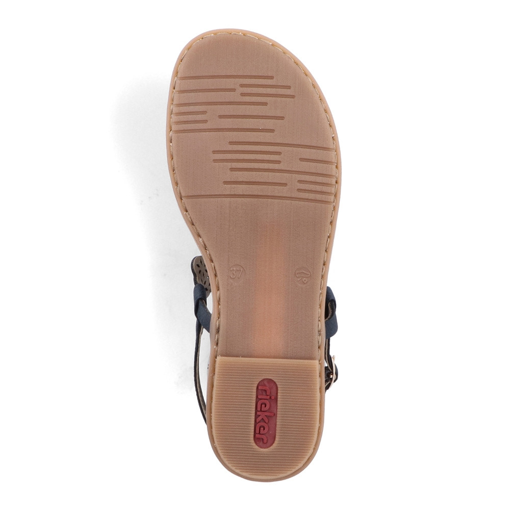 detail Dámské sandály RIEKER RIE-10201311-S2 modrá