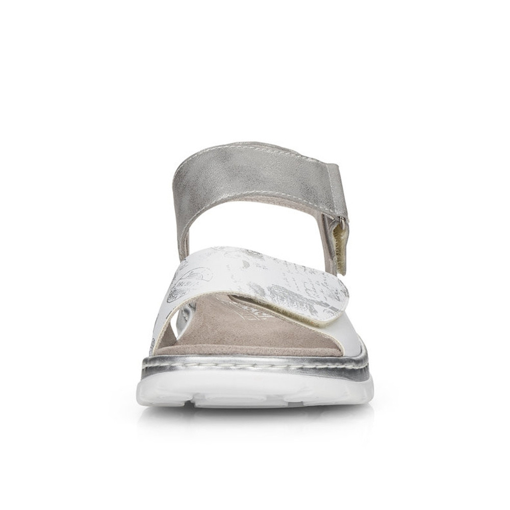 detail Dámské sandály RIEKER RIE-10201326-S2 bílá