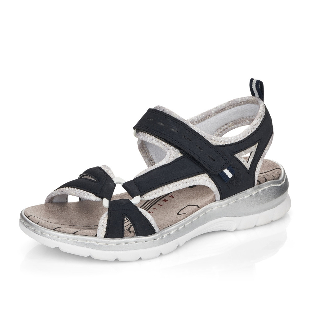 detail Dámské sandály RIEKER RIE-10201327-S2 modrá