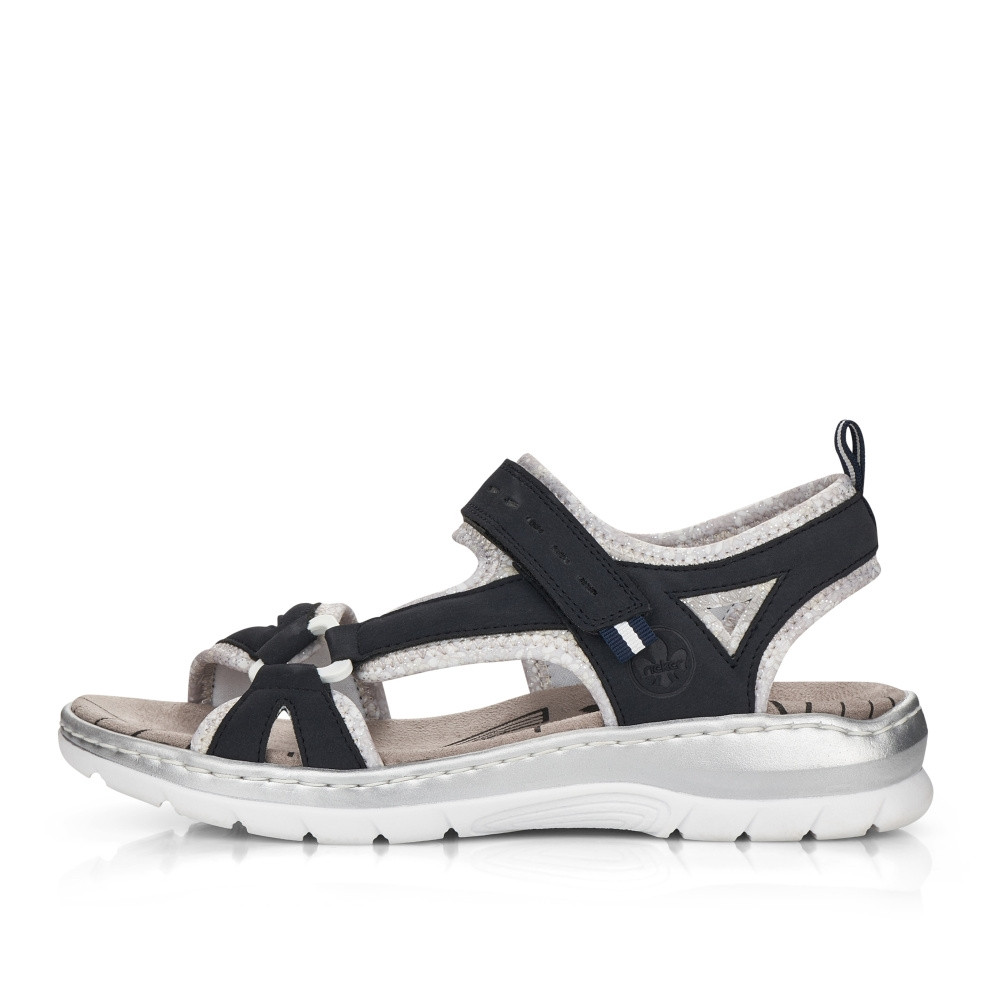 detail Dámské sandály RIEKER RIE-10201327-S2 modrá