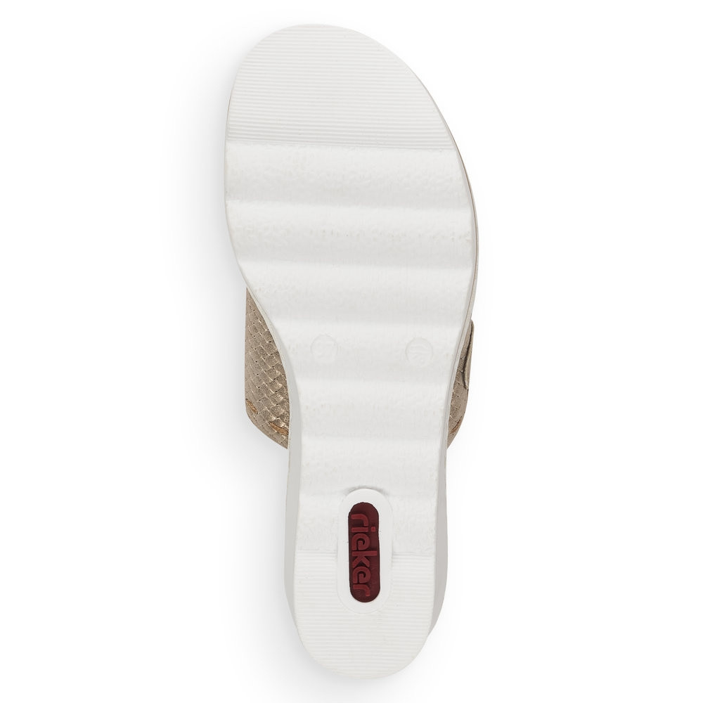 detail Dámské nazouváky RIEKER RIE-10201332-S2 béžová