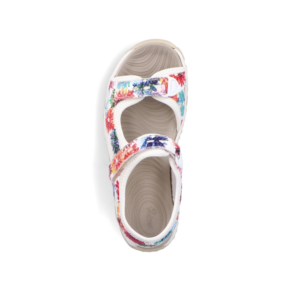 detail Dámské sandály RIEKER 68666-90 multicolor S2