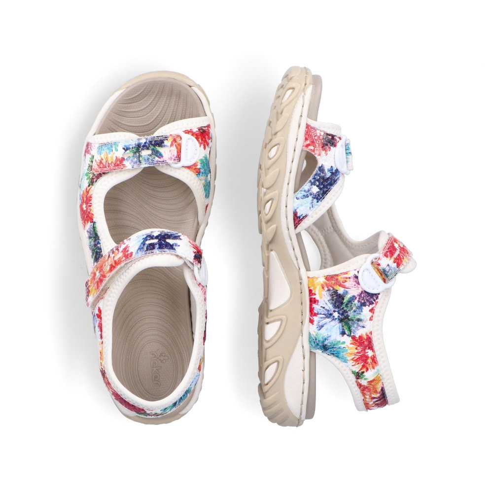 detail Dámské sandály RIEKER 68666-90 multicolor S2
