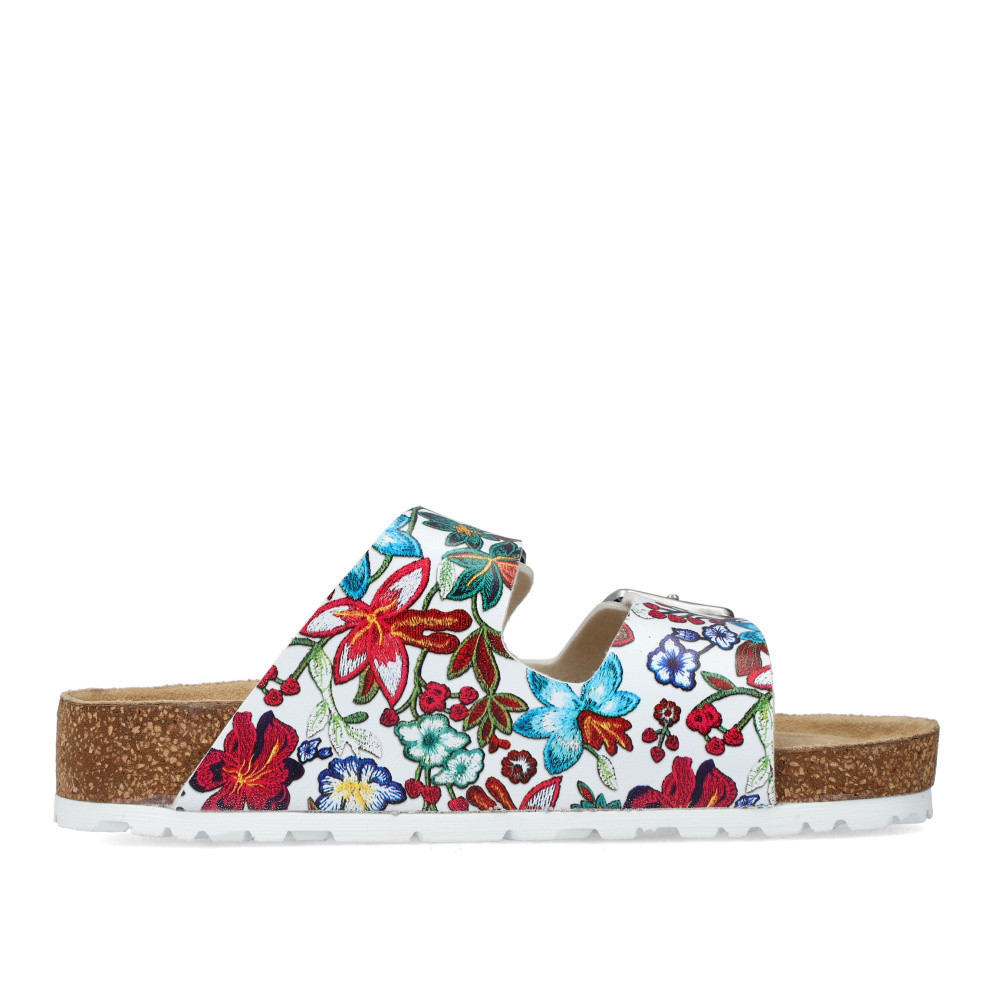 detail Dámské nazouváky RIEKER RIE-10201353-S2 multicolor