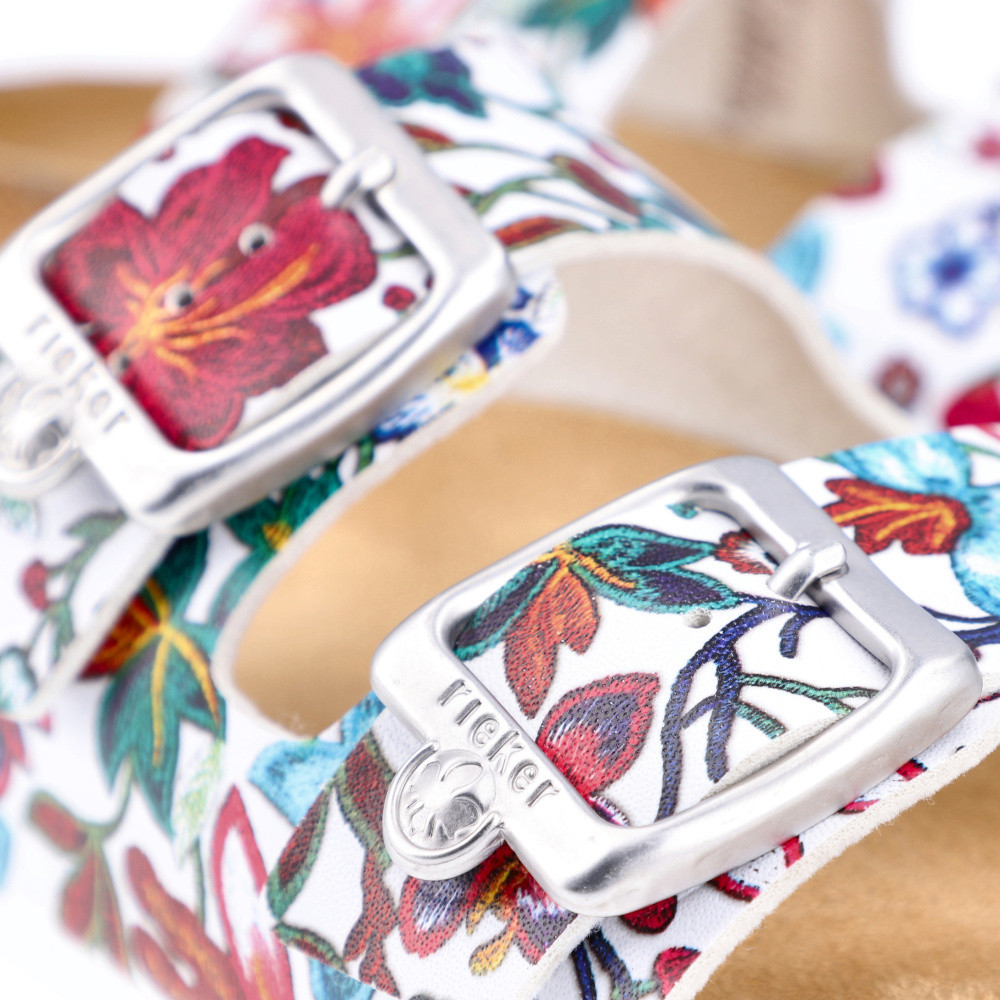 detail Dámské nazouváky RIEKER RIE-10201353-S2 multicolor