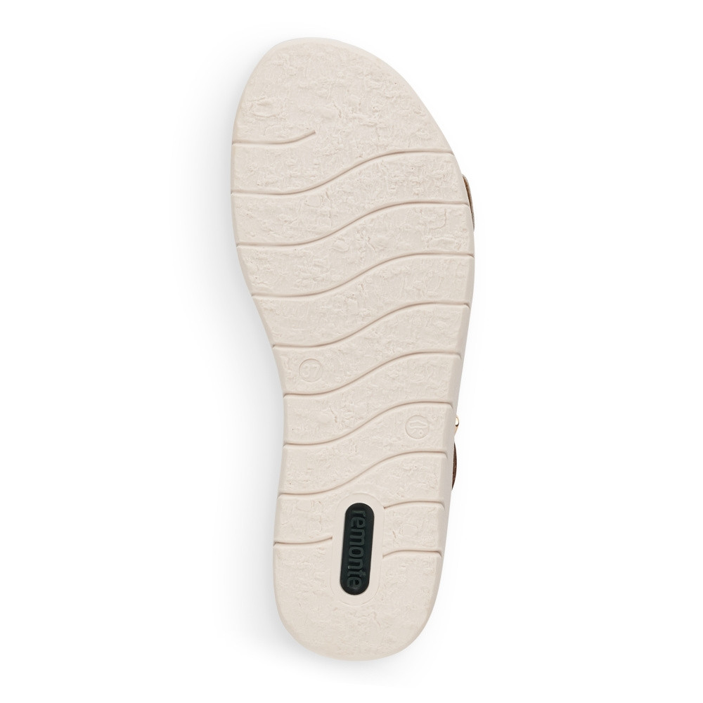 detail Dámské sandály REMONTE D2069-24 hnědá S2