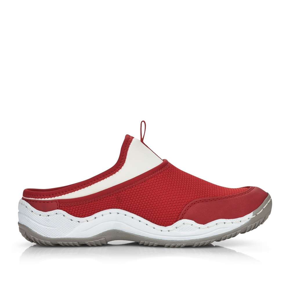 detail Dámské nazouváky RIEKER RIE-10201373-S2 červená