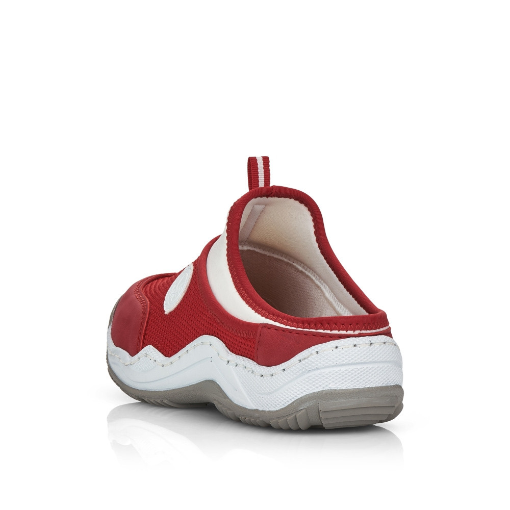 detail Dámské nazouváky RIEKER RIE-10201373-S2 červená