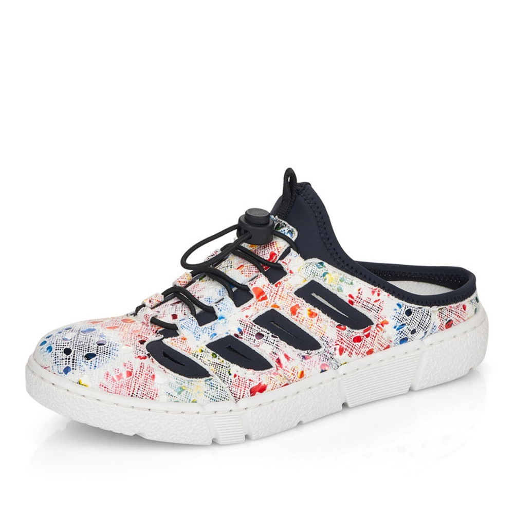 detail Dámské nazouváky RIEKER N1752-90 multicolor S2