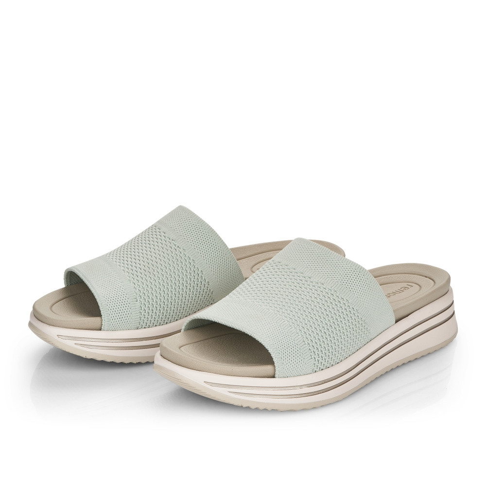 detail Dámské nazouváky REMONTE RIE-10201380-S2 zelená