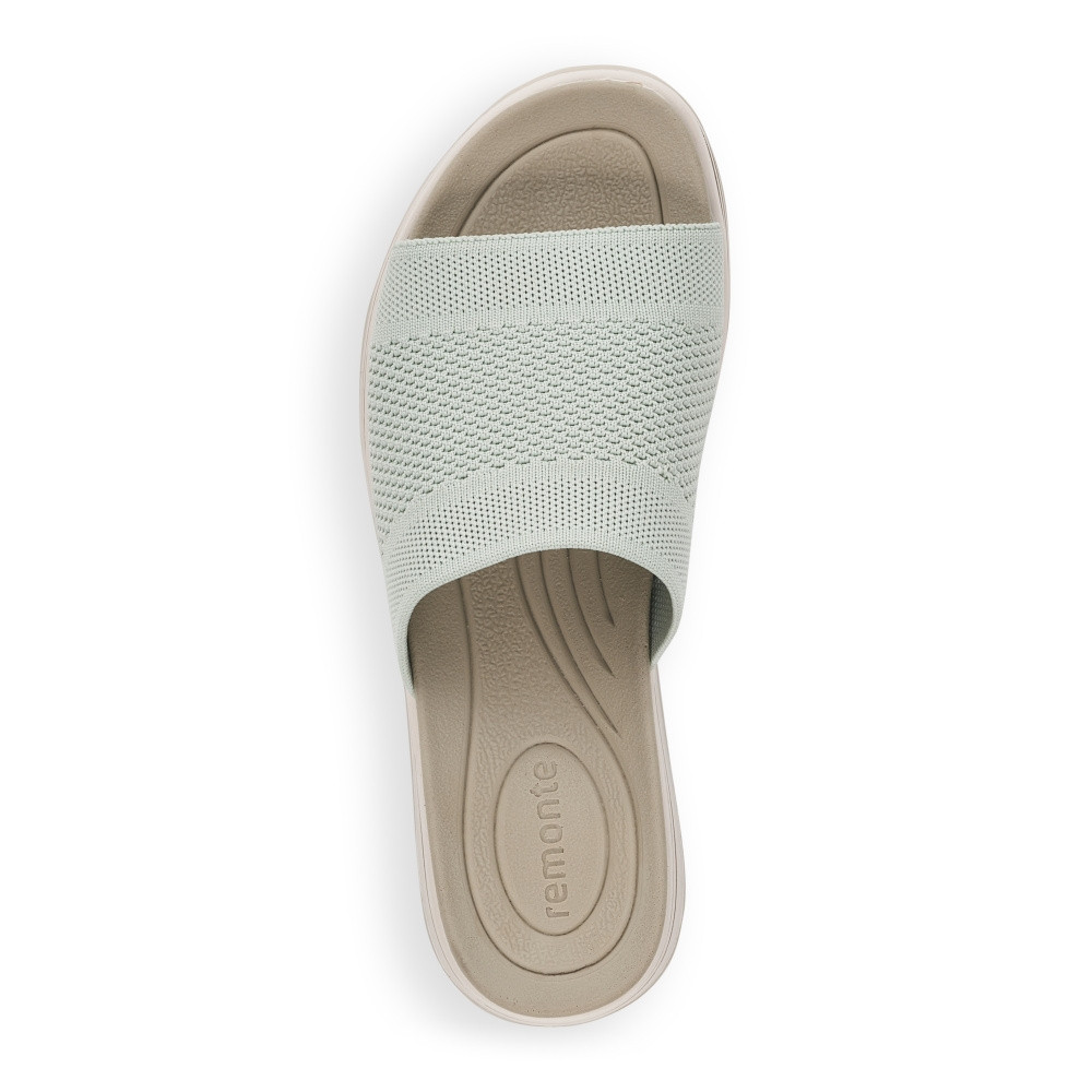 detail Dámské nazouváky REMONTE RIE-10201380-S2 zelená