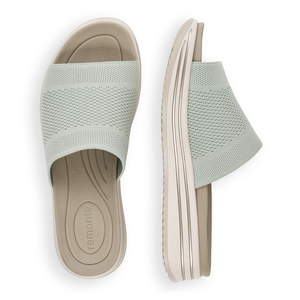 detail Dámské nazouváky REMONTE RIE-10201380-S2 zelená