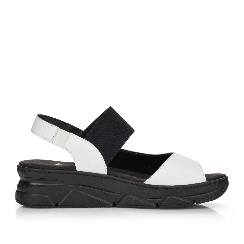 detail Dámské sandály RIEKER RIE-10201417-S2 bílá