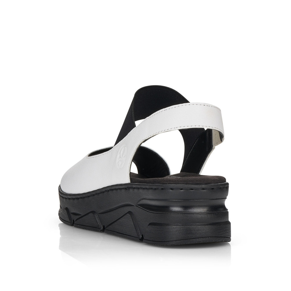 detail Dámské sandály RIEKER RIE-10201417-S2 bílá