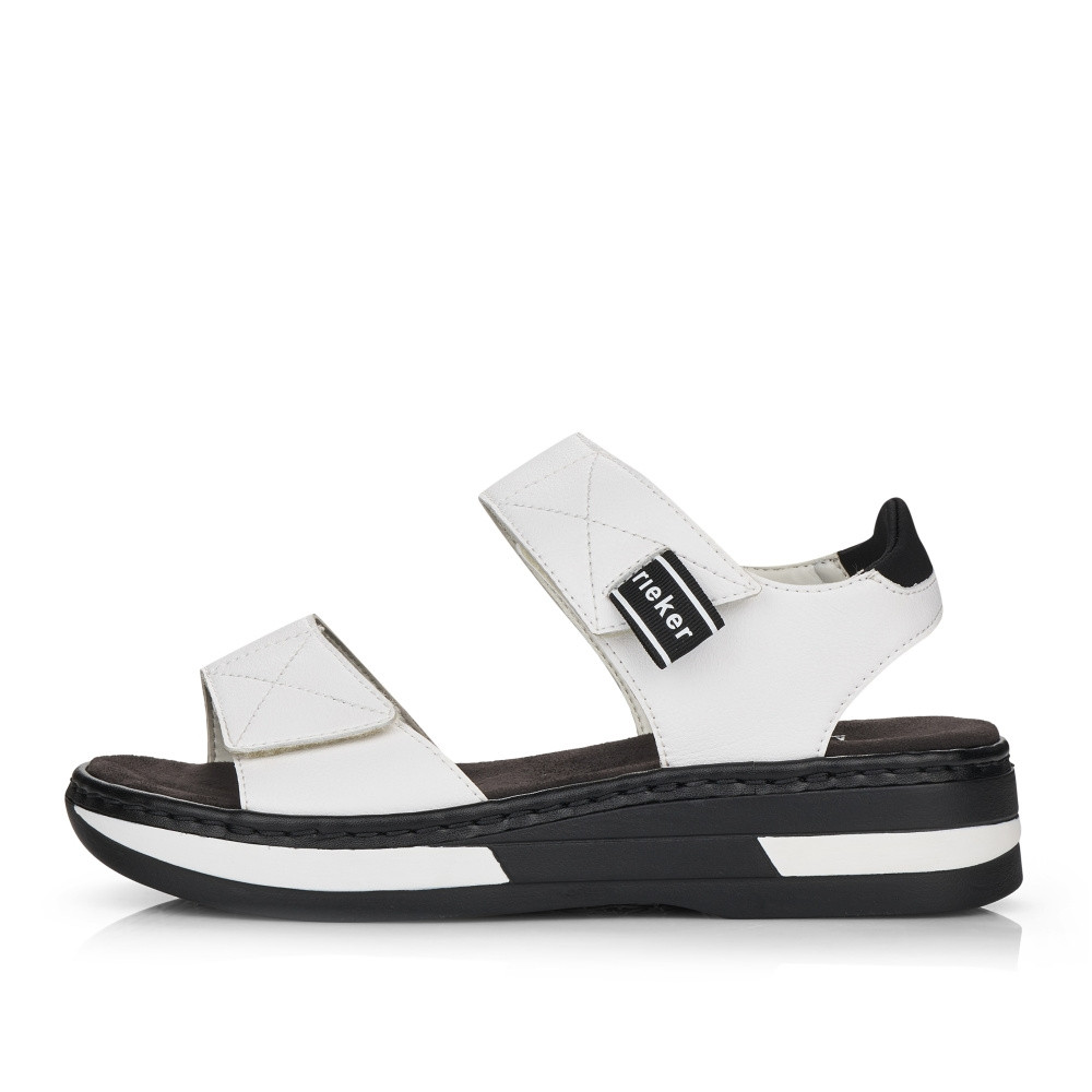 detail Dámské sandály RIEKER V5920-80 bílá S4