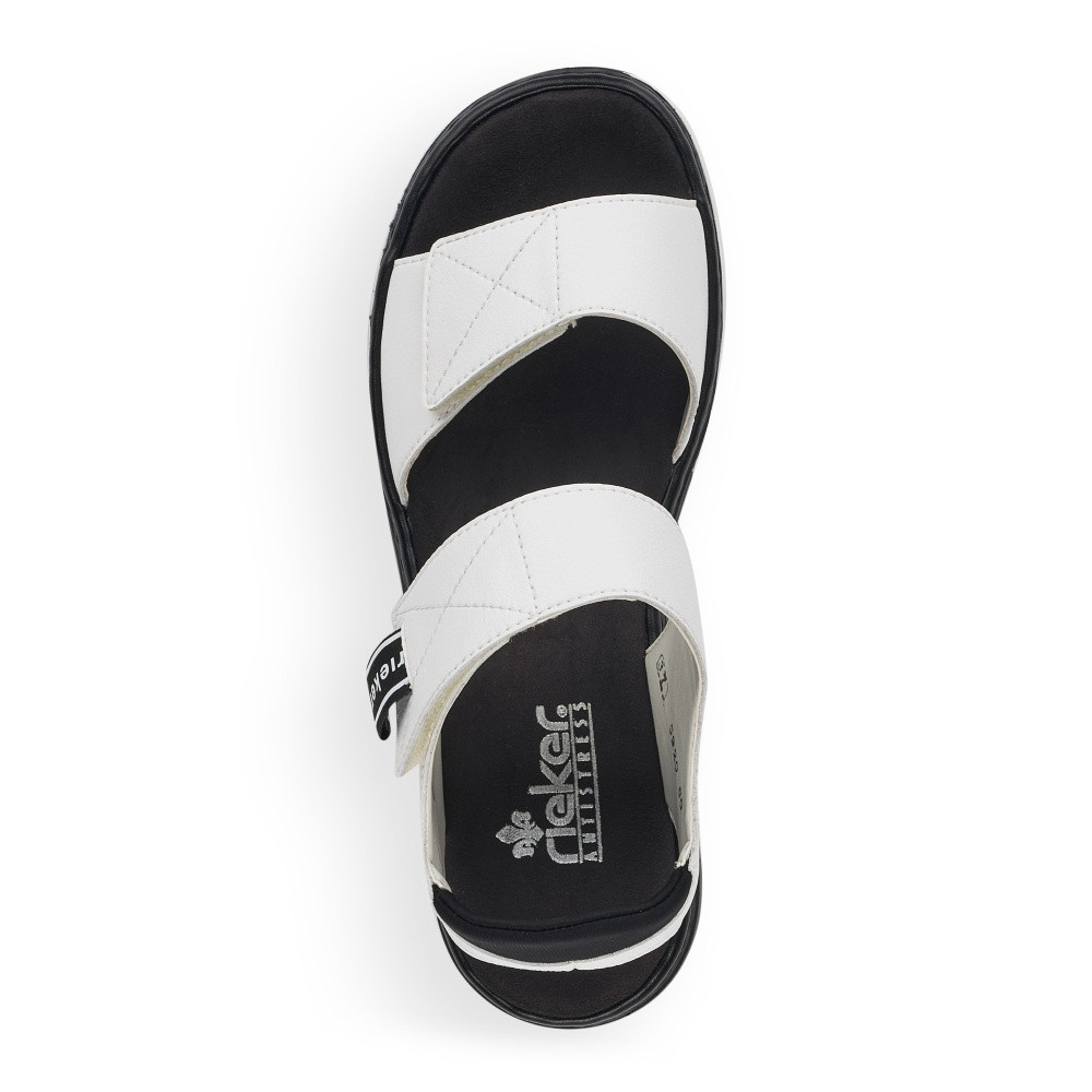 detail Dámské sandály RIEKER V5920-80 bílá S4