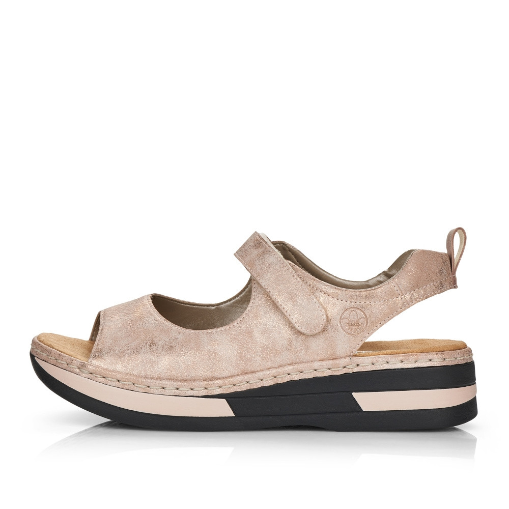 detail Dámské sandály RIEKER V59Q4-31 růžová S2