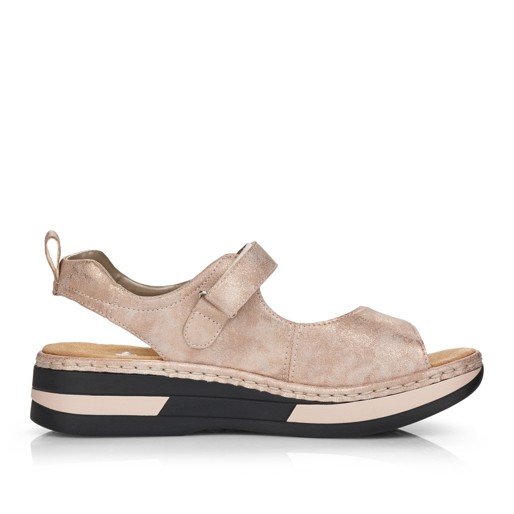 detail Dámské sandály RIEKER V59Q4-31 růžová S2