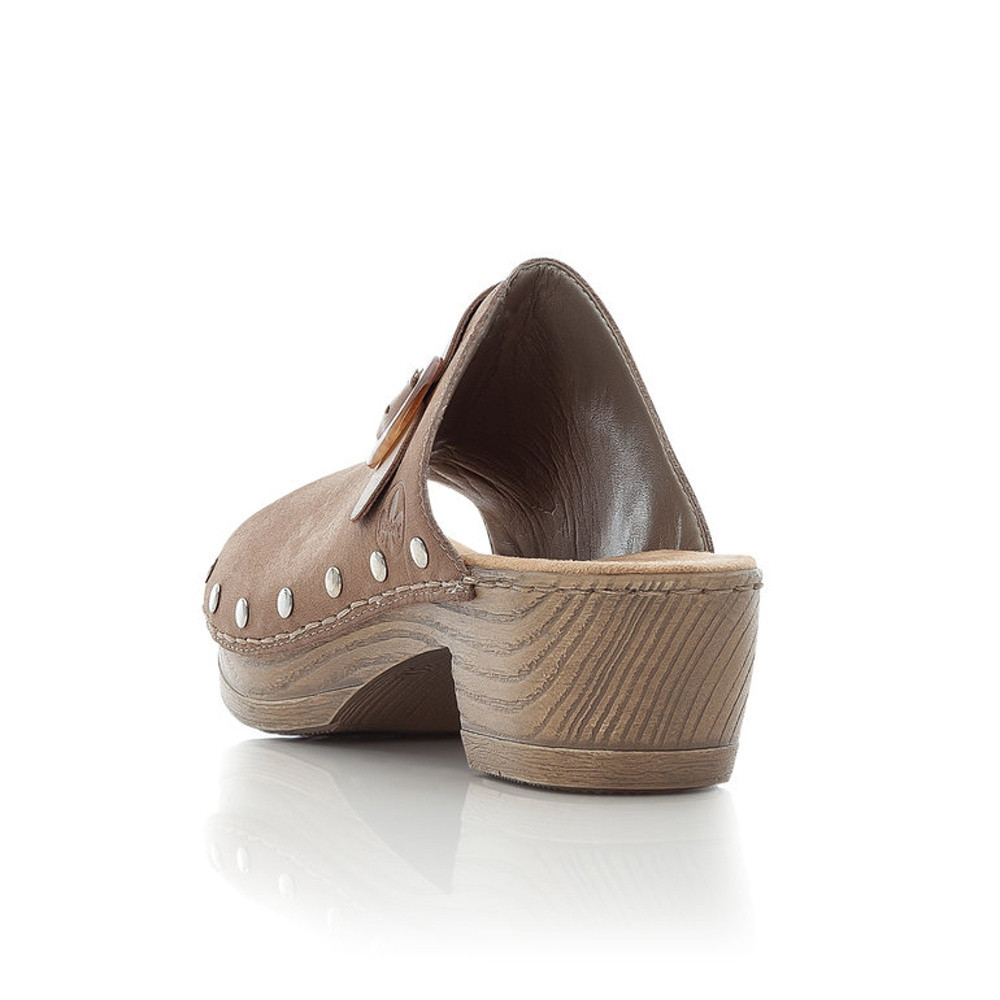 detail Dámské nazouváky RIEKER RIE-10201450-S2 béžová