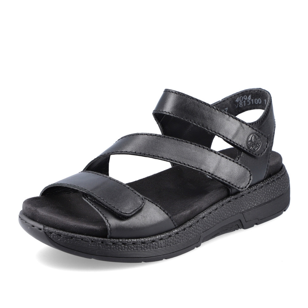 detail Dámské sandály RIEKER V8151-00 černá S2