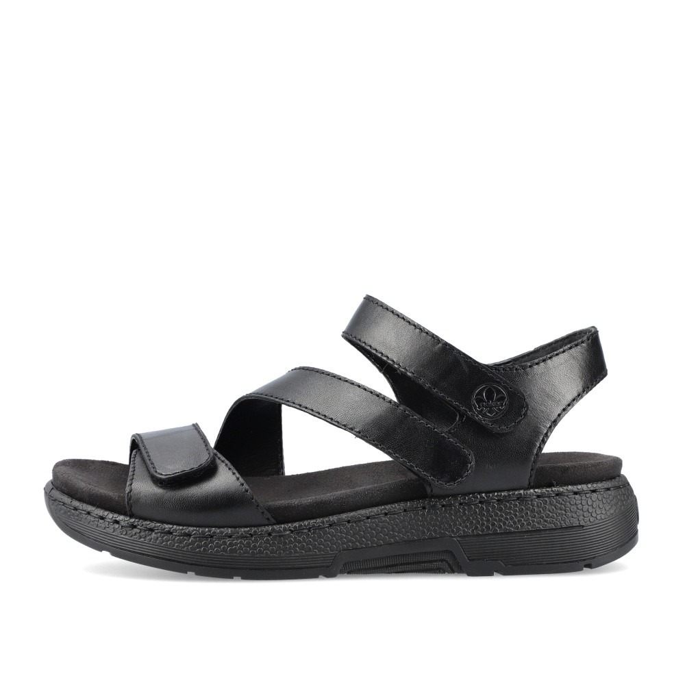 detail Dámské sandály RIEKER V8151-00 černá S2