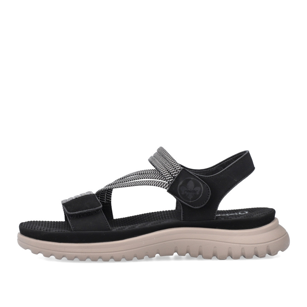 detail Dámské sandály RIEKER RIE-10201468-S2 černá