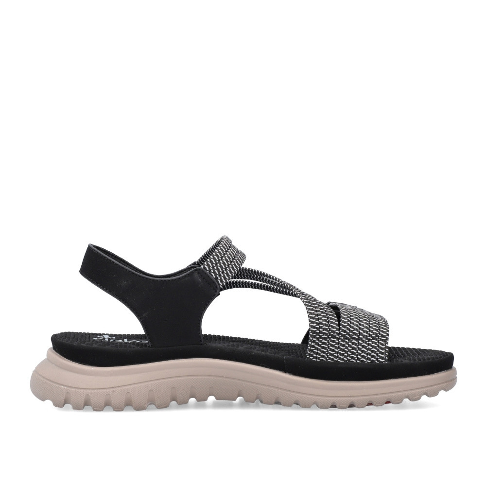 detail Dámské sandály RIEKER RIE-10201468-S2 černá