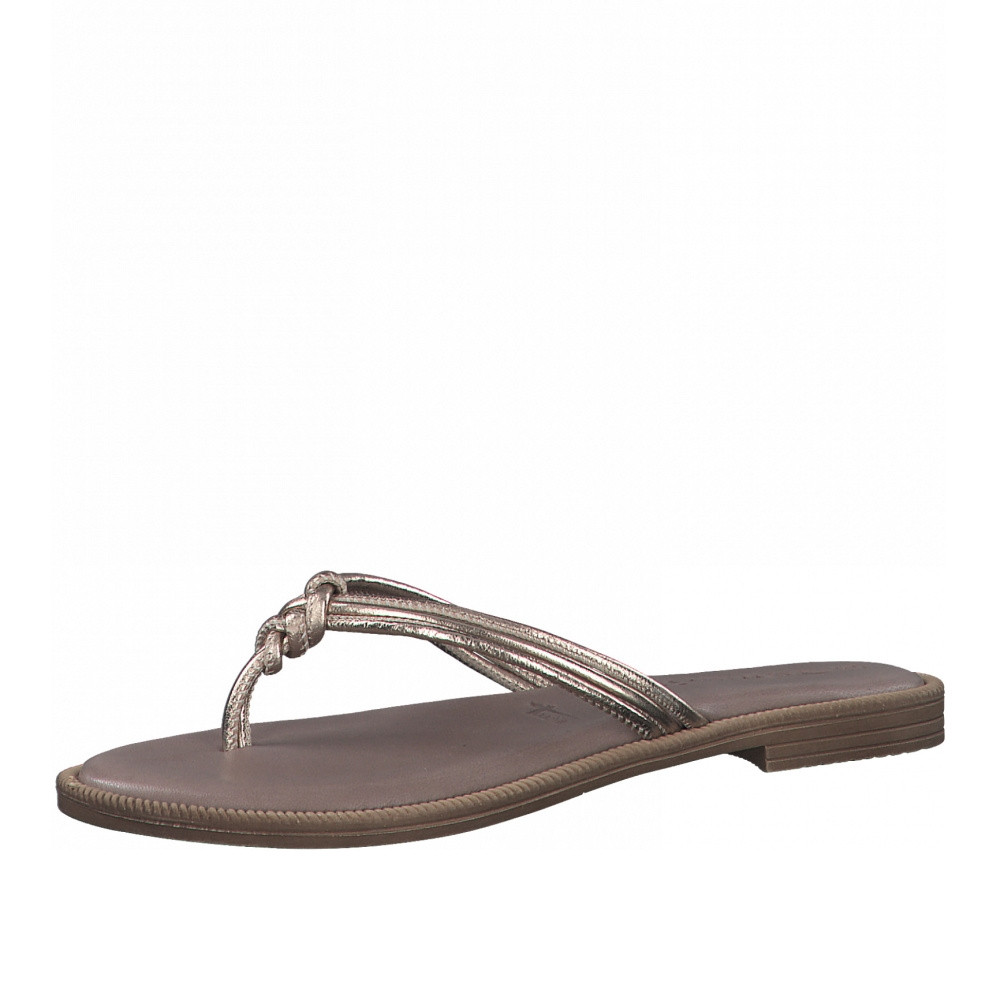 detail Dámské žabky TAMARIS 27152-38-194 zlatá S2