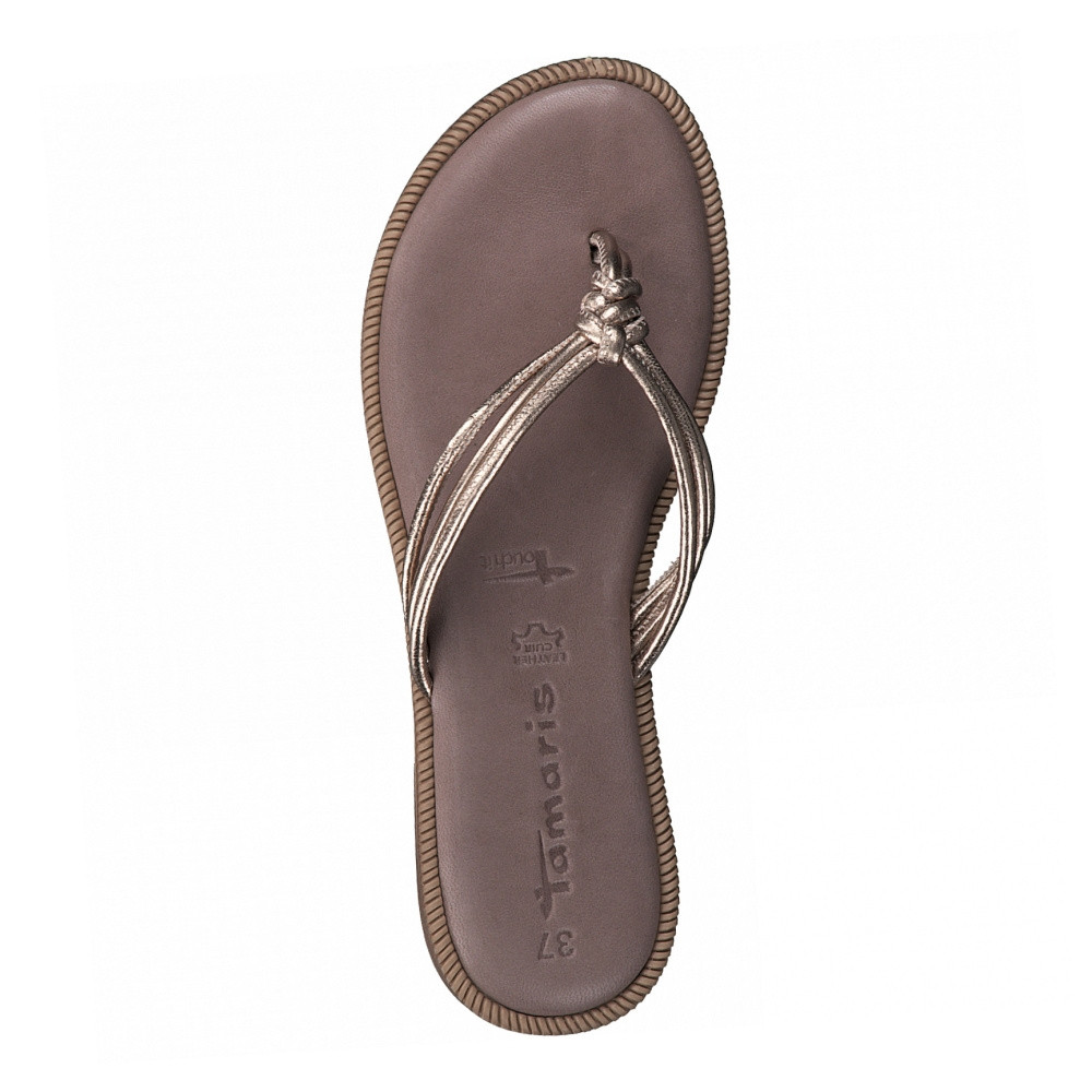 detail Dámské žabky TAMARIS 27152-38-194 zlatá S2