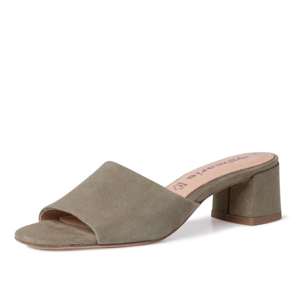 detail Dámské nazouváky TAMARIS TAM-10201519-S2 zelená