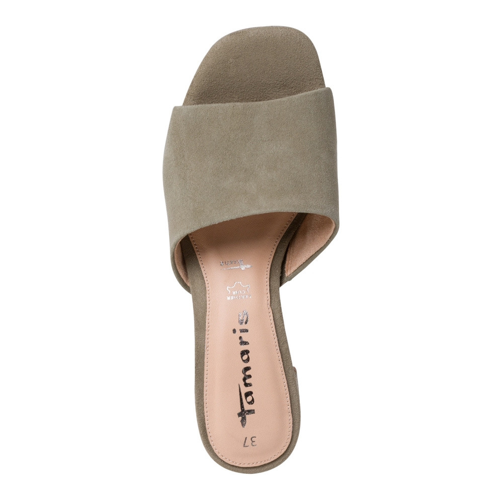 detail Dámské nazouváky TAMARIS TAM-10201519-S2 zelená