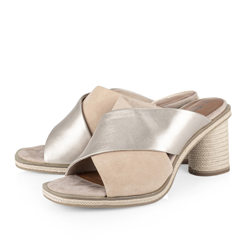 detail Dámské nazouváky TAMARIS TAM-10201543-S2 béžová